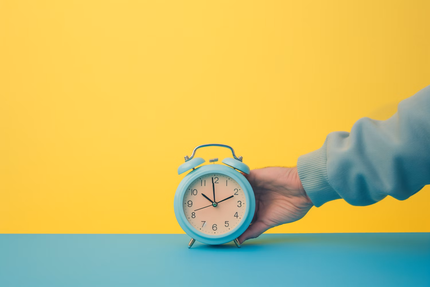 vintage alarm clock