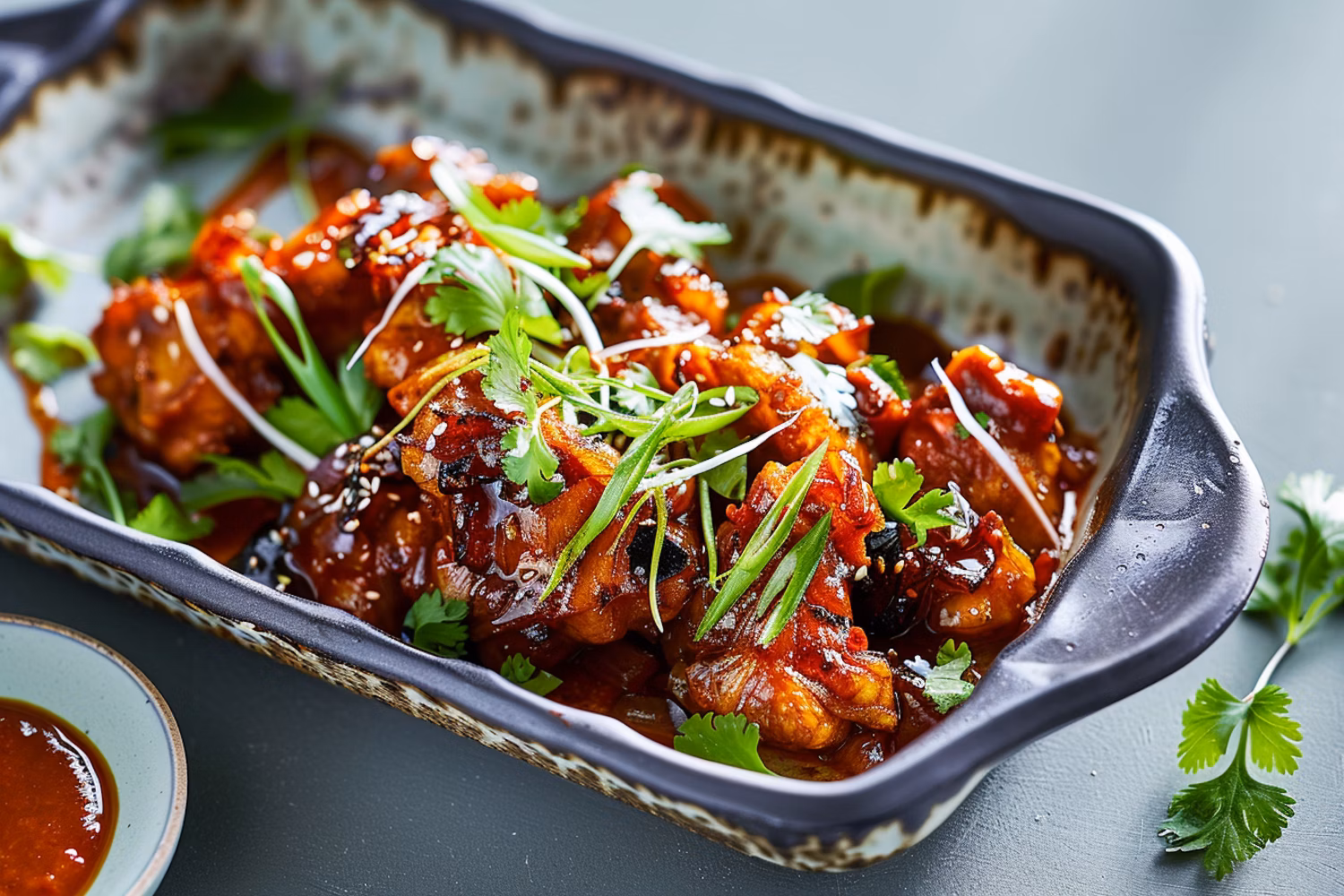 chicken dish with herbs