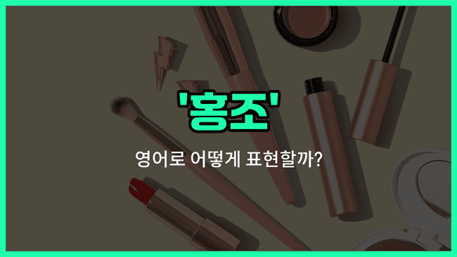 'flush' 영어표현