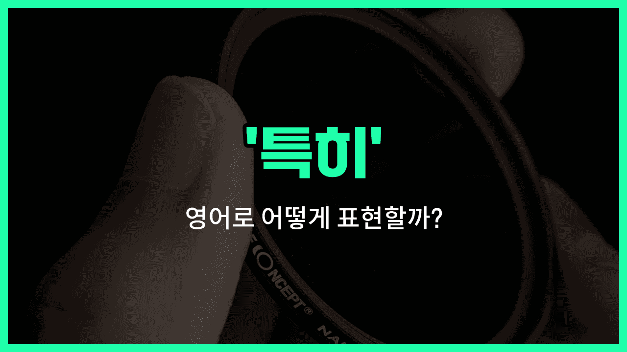 'in particular' 영어표현 썸네일