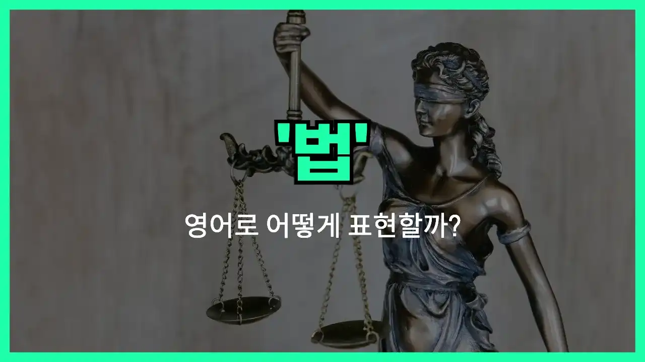 'law' 영어표현 썸네일