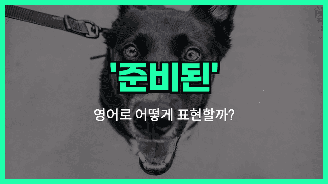 준비된 영어표현 썸네일